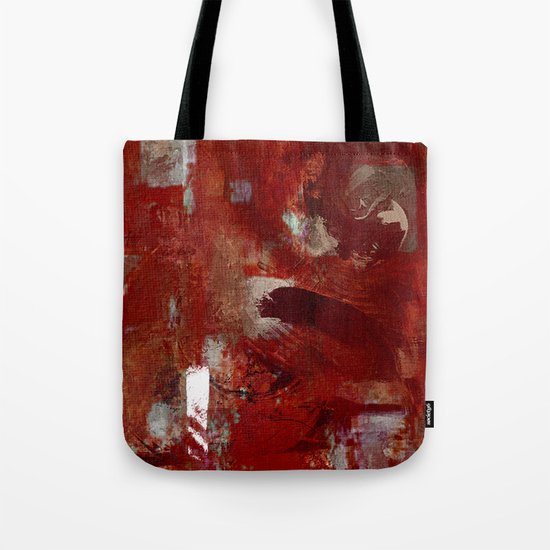 Burgundy Tote Bag