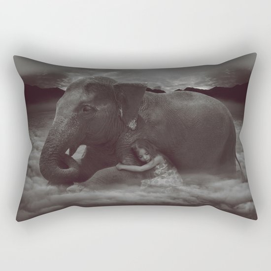 Having a Soft Heart In a Cruel World Rectangular Pillow