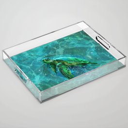 TURTLE ROCKS! Acrylic Tray