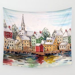 Portsmouth, New Hampshire Wall Tapestry