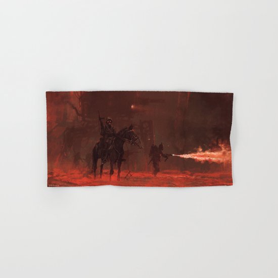 1920 - apocalypse day Hand & Bath Towel
