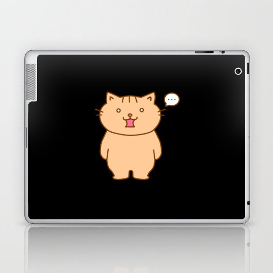 Not much to say Kitty Cat Laptop & iPad Skin