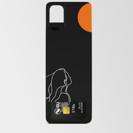 Couple Longing (Black) Android Card Case