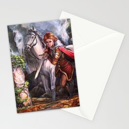 Lady Knight Stationery Cards