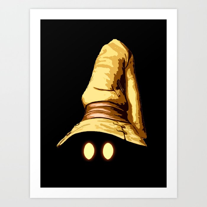 vivi final fantasy art print by vortha society6