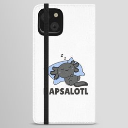 Napsalotl Axolotl Lovers Of Cute Animals Relax iPhone Wallet Case