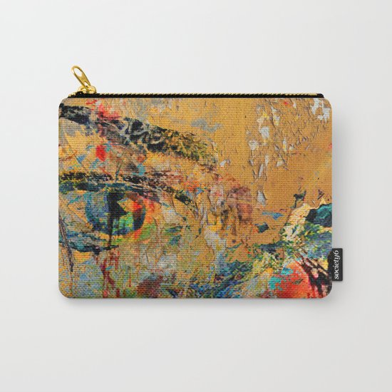 Yellow Wall Carry-All Pouch