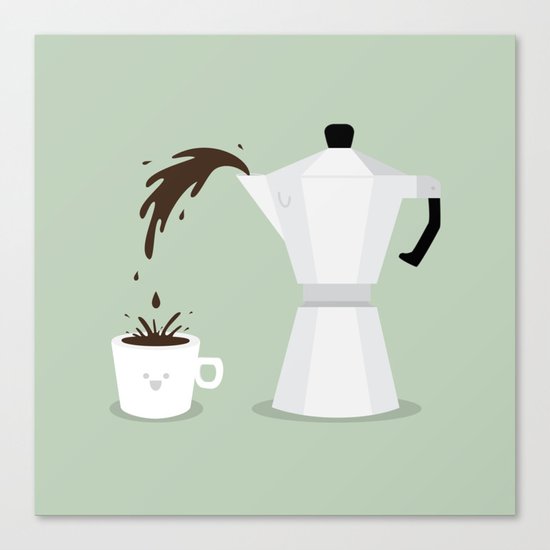 Espresso Time! Canvas Print