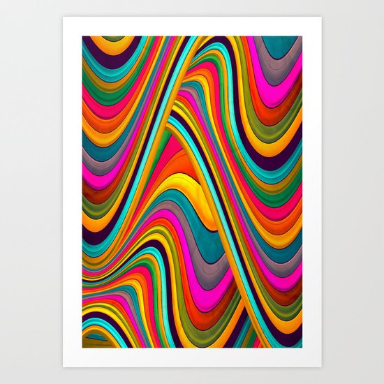 Acid Art Print