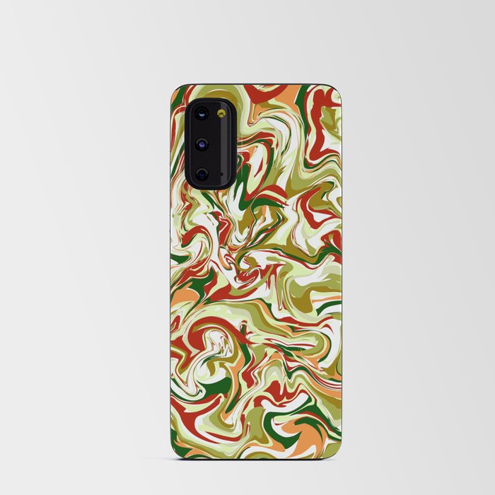Camouflage Marble Android Card Case