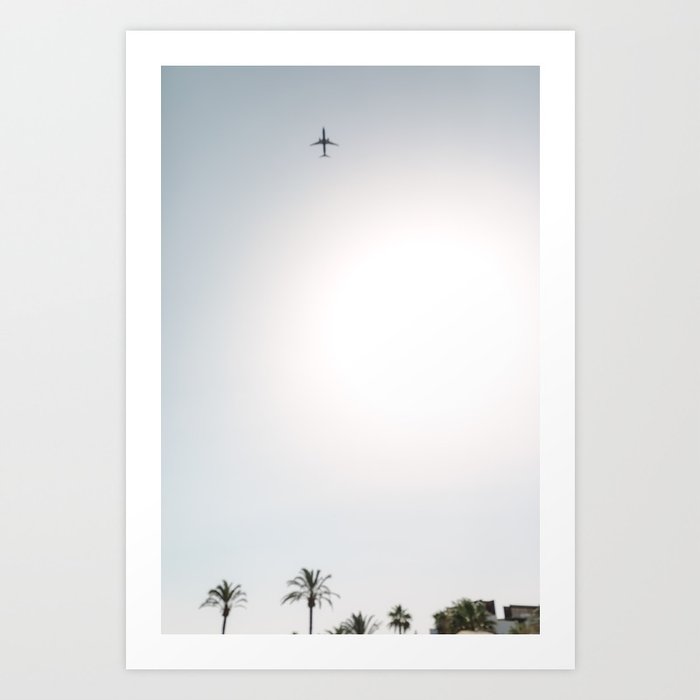 Travel photography Ibiza "Fly Away" | Fine Art Photo Print | Modern wall art | Pastel poster Spain Art Print