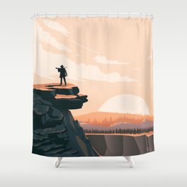 Longmire: Out West Shower Curtain