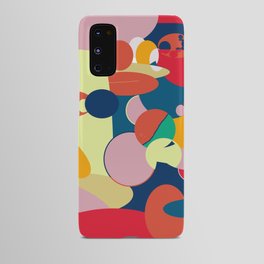 Cheerful Composition of Colored Circles Android Case