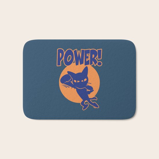 Power! Bath Mat