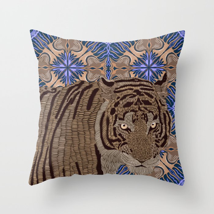Tiger Throw Pillow