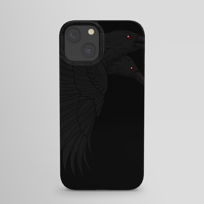 Odin's Ravens iPhone Case