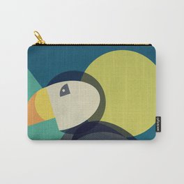 Mid Century Puffin Carry-All Pouch
