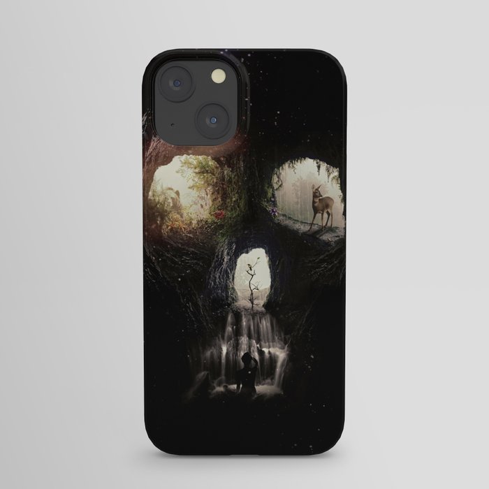 Cave Skull iPhone Case