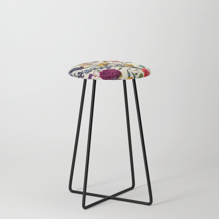 Magical Garden V Counter Stool By Burcukorkmazyurek Society6 Magical Garden V Counter Stool