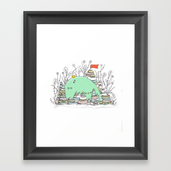 The Fort Framed Art Print