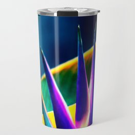 Colorful Helicon Flower Infrared Violet Photography Travel Mug