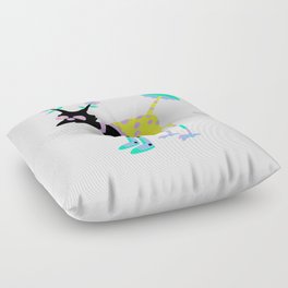SnowBall01 Floor Pillow
