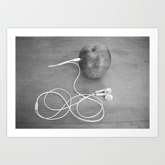 Wrong Apple Art Print