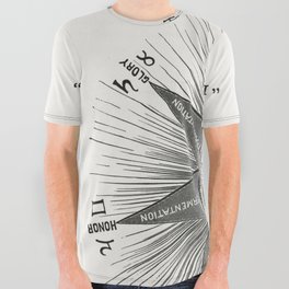 Solar Biology Diagram no.1 H All Over Graphic Tee
