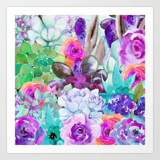 spring pastels Art Print