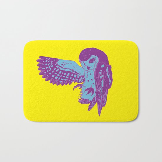 Saw-Whet Owl Bath Mat