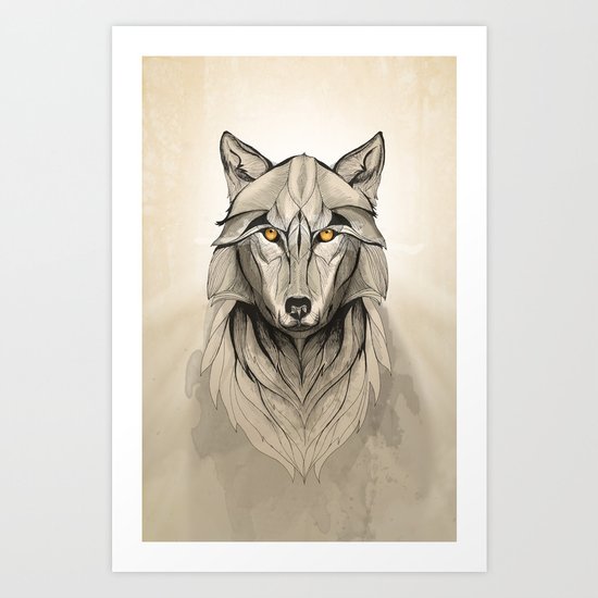 Wolf Art Print