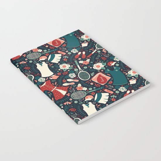 Tennis Style Notebook