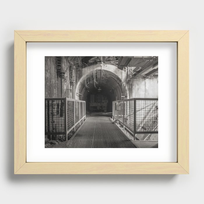 Tunnel to Somewhere Recessed Framed Print