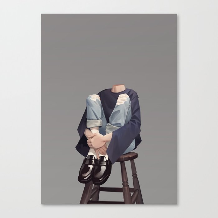 Headless Canvas Print