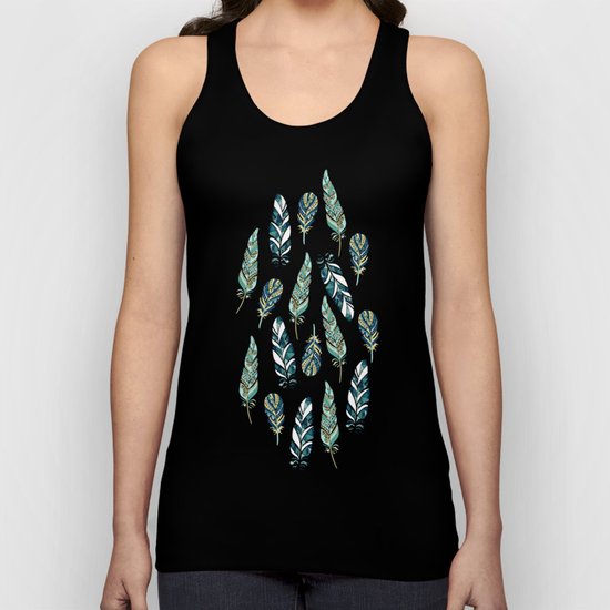 Feathers Unisex Tank Top
