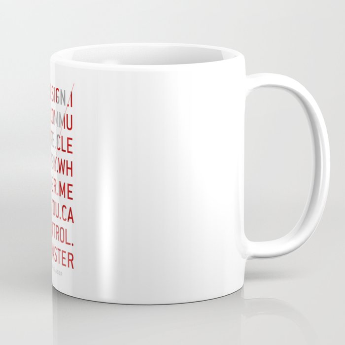 To Design by Milton Glaser Coffee Mug