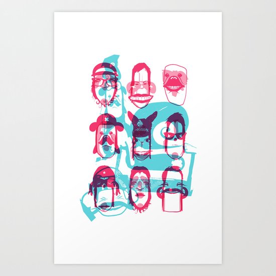 True Friends - LOST TIME Art Print