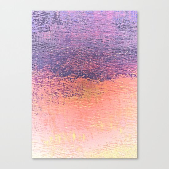 Playing With Pink And Purple Clouds Canvas Print