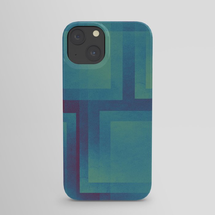 Retro surf pattern iPhone Case