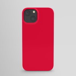 Yahoo Japan Red - solid color iPhone Case