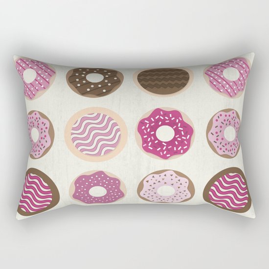 Donuts Rectangular Pillow