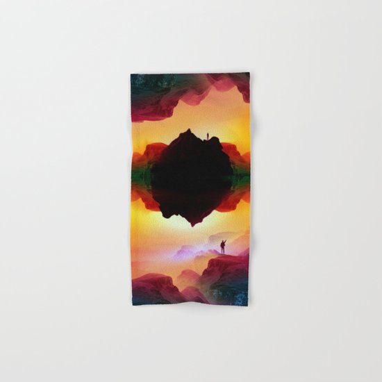 Vibrant Isolation Island Hand & Bath Towel