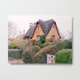 Thatched Roof Cottage Cotswolds England Metal Print | Thatchedroof, Englandphotography, Thatchedcottage, Englandcountryside, Cotswolds, Countrycottage, Englandfineart, Photo, Englandphoto, England 