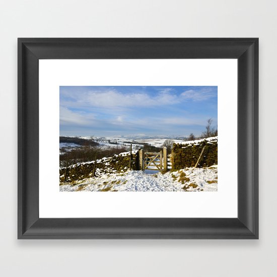 The Pendles Framed Art Print