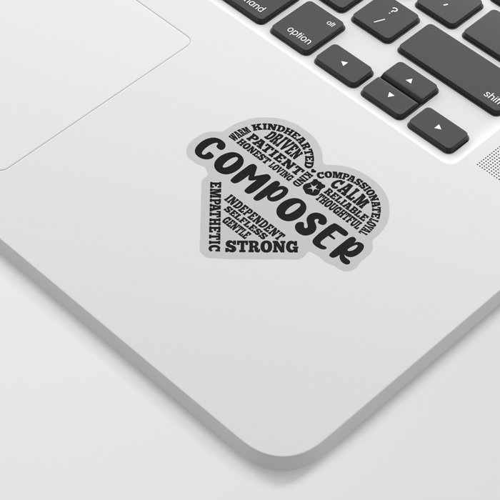 Composer love Sticker