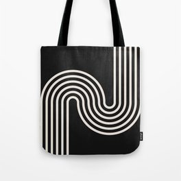 Wayward Midcentury Geometric Print Tote Bag