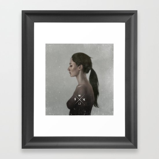 Visceral Lullaby Framed Art Print