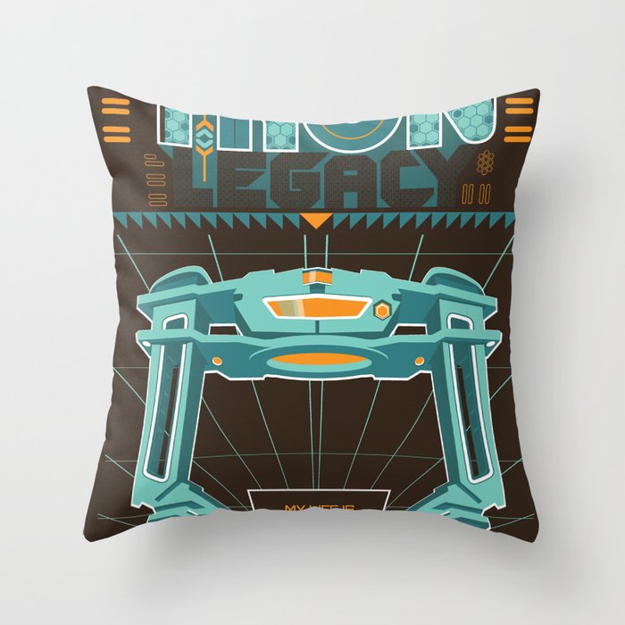 Tron Legacy Throw Pillow