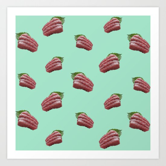 Sashimi Art Print