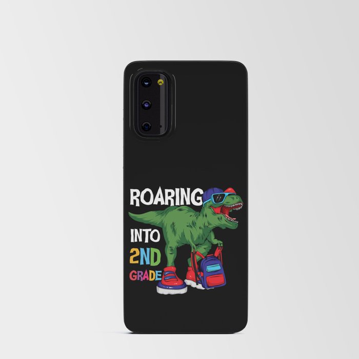 Roaring Into 2nd Grade Student Dinosaur Android Card Case